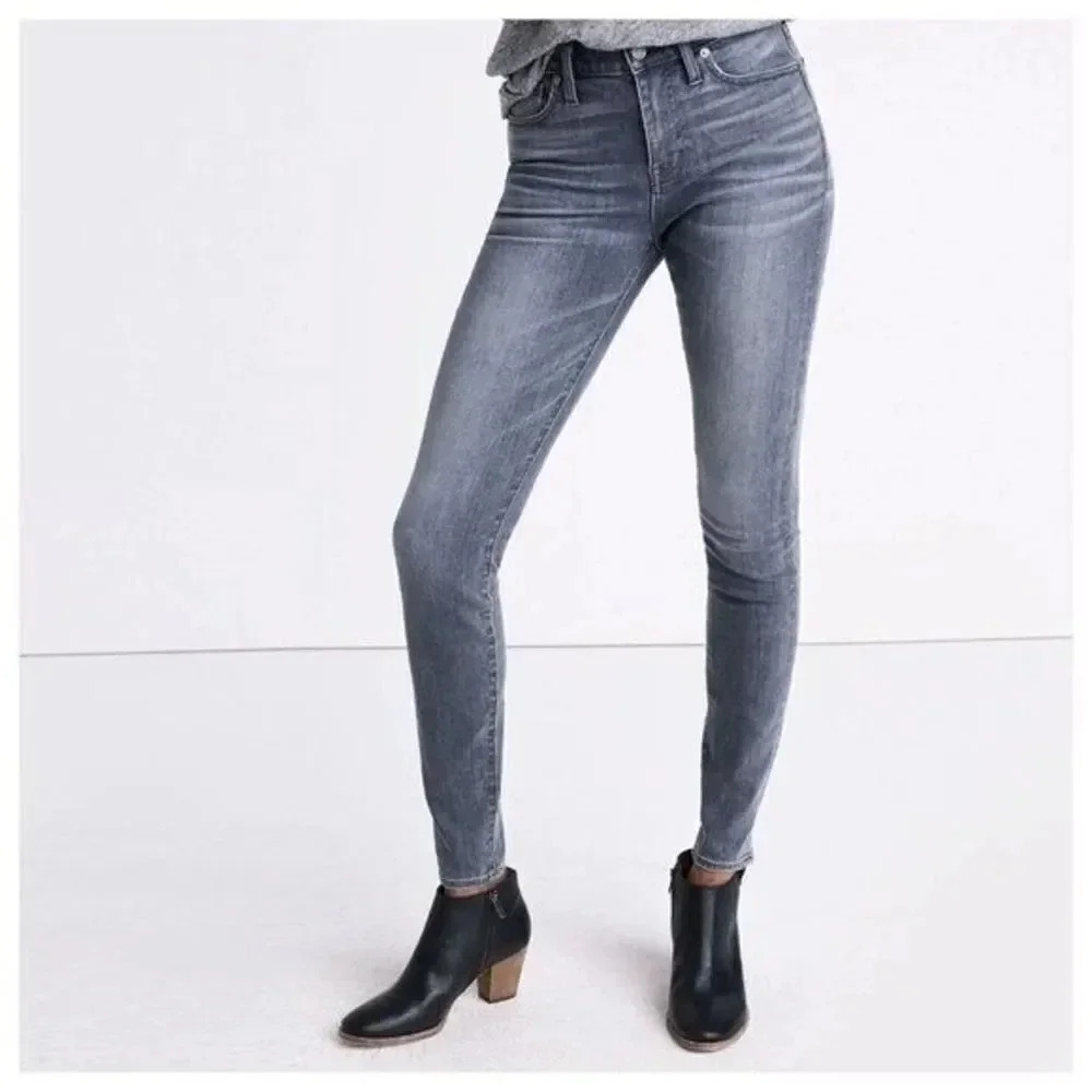 Madewell 9 High Rise Skinny